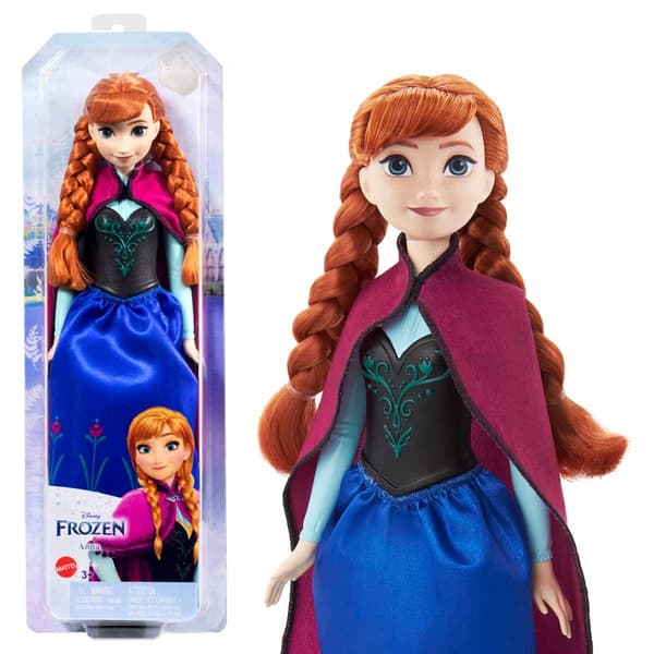Disney Frozen(c) Anna Fashion Doll And Accessory - image 