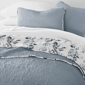 Soft Essentials Ultra Soft Rose Garden Reversible Quilt Set - image 10