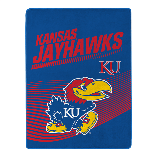 Sweet Home Collection NCAA Kansas Jayhawks Throw