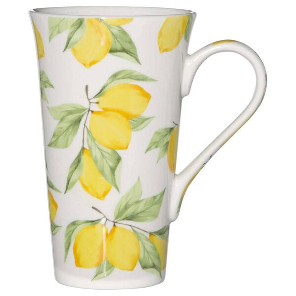 Home Essentials Lemons Chintz Latte Mug - image 