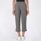 Womens Emily Daniels Pull On Geometric Capris with Side Slits - image 2