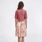 Petite Connected Apparel Floral Crochet Jacket Dress - image 3