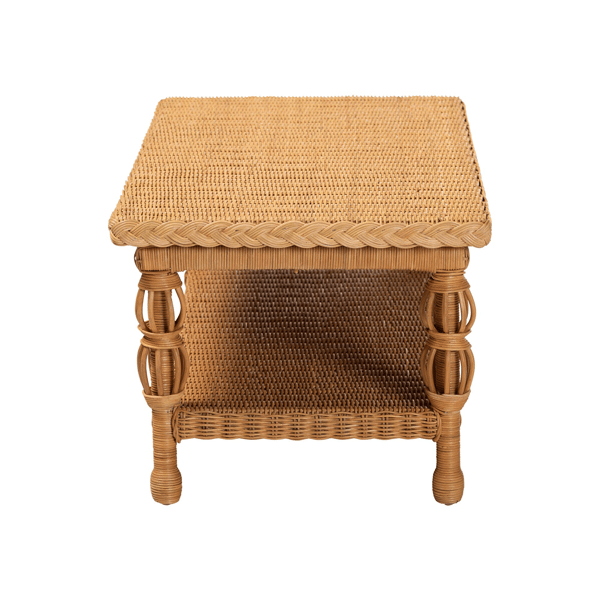 bali & pari Dolby Natural Rattan Coffee Table