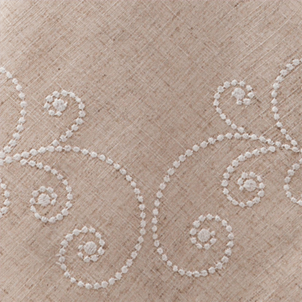 Lenox® French Perle Linen Embroidered Tablecloth