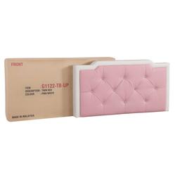 Passion Furniture Deb Jewel Tufted Panel Bed Frame - Twin