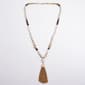 Ashley Cooper(tm) Bead/Stone/Chain Tassel Long Necklace - image 1