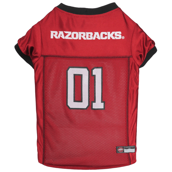 NCAA Arkansas Razorbacks Mesh Pet Jersey - image 