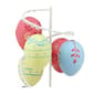 Northlight Seasonal Floral and Striped Decorative Easter Egg Tree - image 3