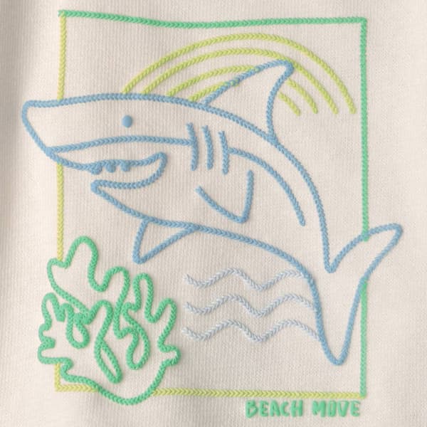 Baby Boy (3-24M) Carter''s® 3pc. Sharks & Fish Short Set