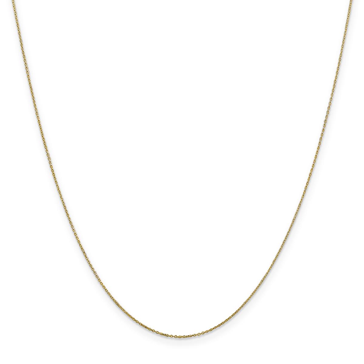 Gold Classics™10kt. Gold 24in. Diamond Cut Chain Necklace