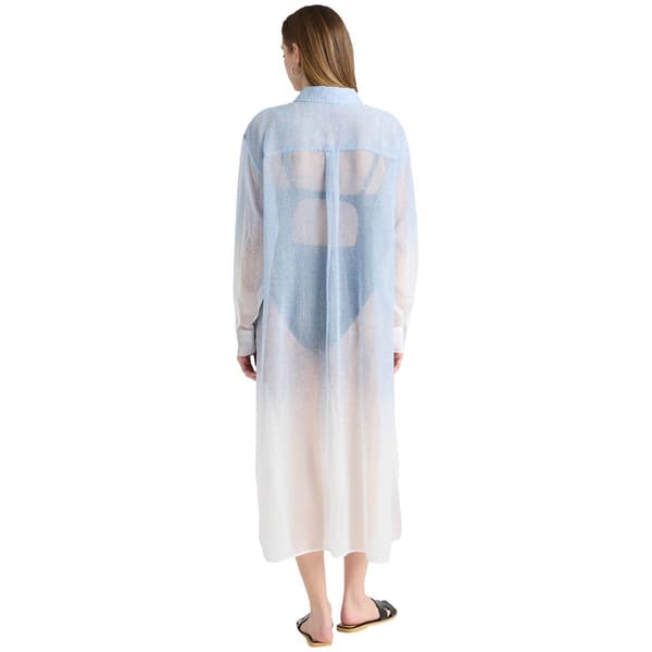 Womens NVLT Oversize Shirt Dress Cover Up