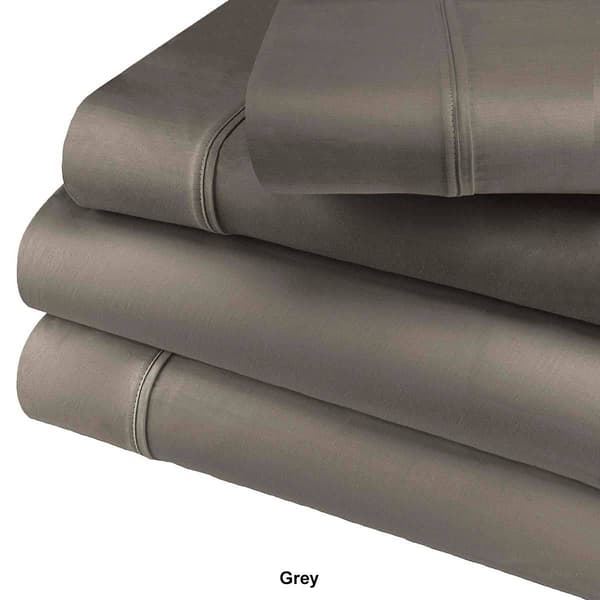 Superior Solid 600TC Cotton Blend Deep Pocket Sheet Set