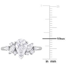 Diamond Classics™ 1 3/8ctw. Diamond 14kt. White Gold Ring
