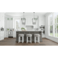 HH2 Home Krauss Grey Backless Swivel Counter Height Stool - image 8