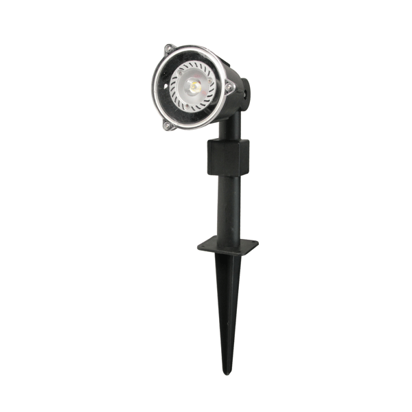 Kaemingk Set of 3 Eco-Friendly Warm White LED Garden Spotlights - image 