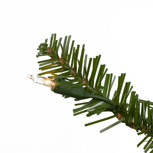 Northlight 6ft. Pre-Lit Slim Alpine Christmas Trees - Set of 3