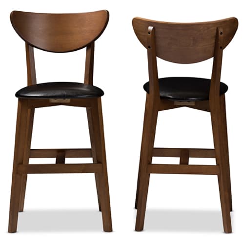 Baxton Studio Eline Counter Stools - Set of 2