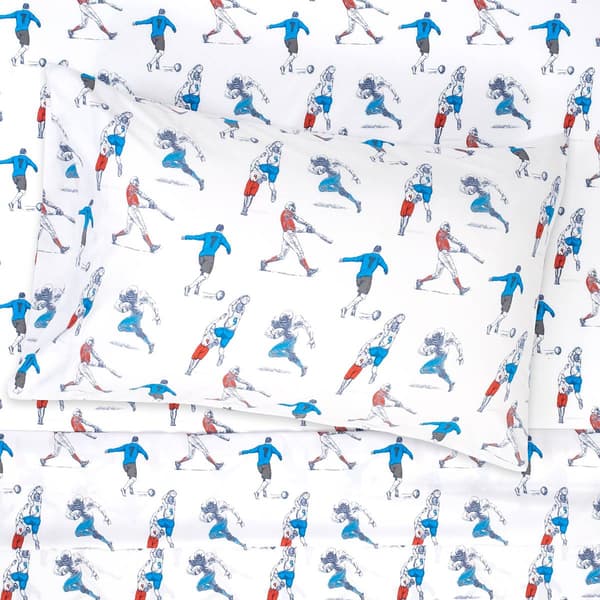 Sweet Home Collection Kids Fun & Colorful Sports Sheet Set