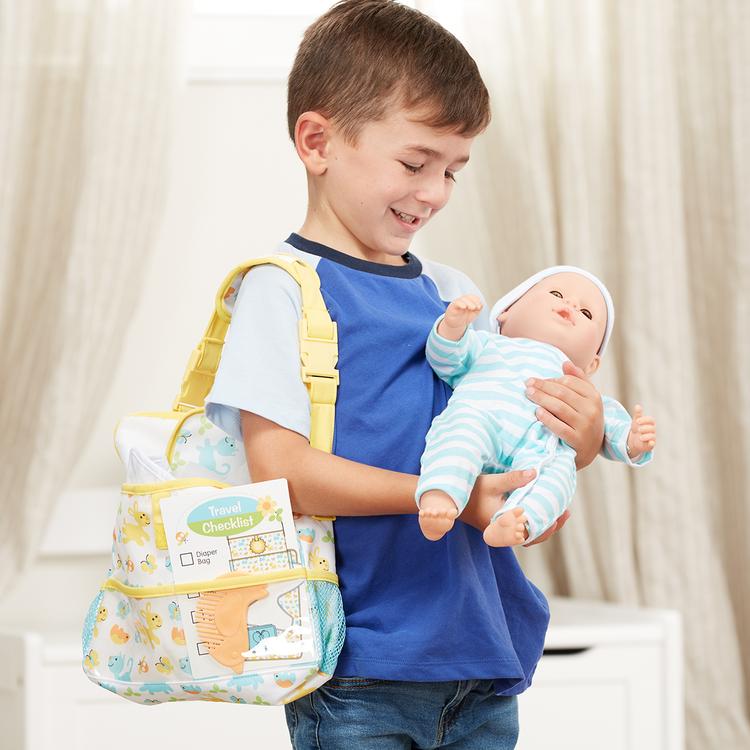 Melissa & Doug® Mine To Love Travel Time Play Set