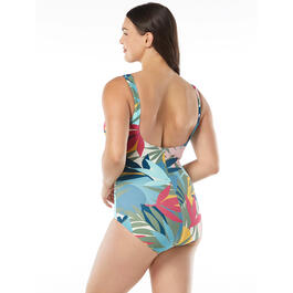 Womens CoCo Reef Solitaire Floral One Piece Swimsuit