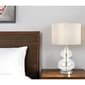 HomeRoots 23in. Clear Glass Gourd Table Lamp - image 4