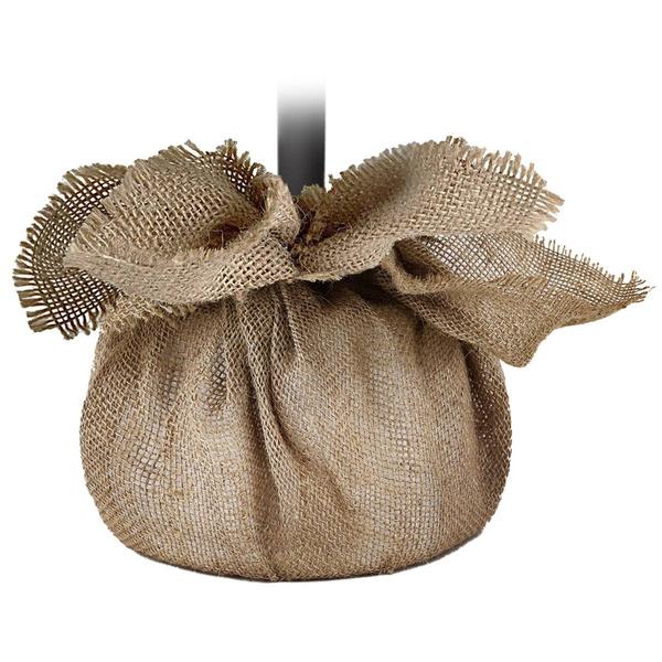 Puleo International 3ft. Pre-Lit Christmas Tree in Burlap Sac