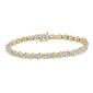 Haus of Brilliance Yellow Gold & White Gold S-Link Bracelet - image 1