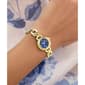 Womens Guess Gold-Tone Blue Dial Analog Watch - GW1019L2 - image 6