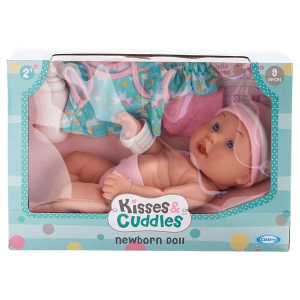14in. Newborn Girl Doll - image 
