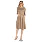 Womens 24/7 Comfort Apparel Maternity Fit & Flare Dress - image 7