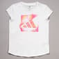 Girls (7-16) adidas® Spray Paint Short Sleeve Essential Tee - image 2