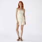 Juniors Emerald Sundae Foil Lace Triple Tier Lace Up Back Dress - image 1
