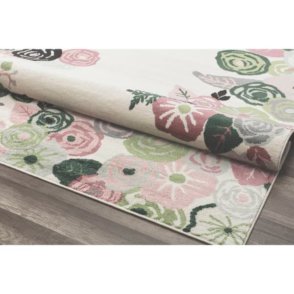 Rugs America&#8482; Valentina Royal Blossom Pink Transitional Area Rug