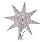 Kurt S. Adler 15in. Capiz Silver Star Tree Topper - image 2