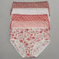 Womens Laura Ashley® 5pk Micro Brief Panties - LS7685-5PKDK - image 2
