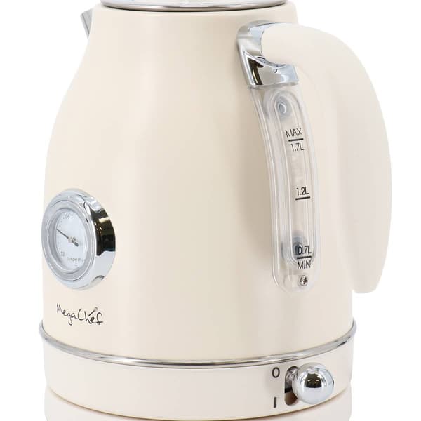 MegaChef Electric Tea Kettle & Toaster Combo