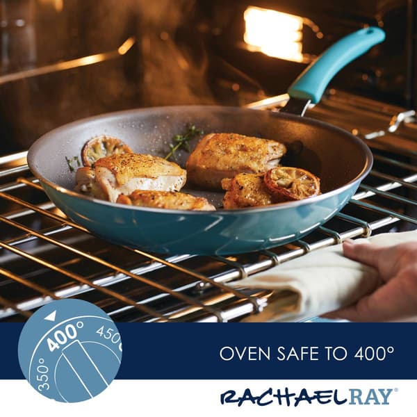 Rachael Ray Cook + Create 12.5in. Aluminum Nonstick Frying Pan