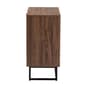 Baxton Studio Sadia Walnut Brown Wood Storage Cabinet - image 5