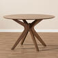 Baxton Studio Monte Mid-Century 47in. Round Dining Table - image 2
