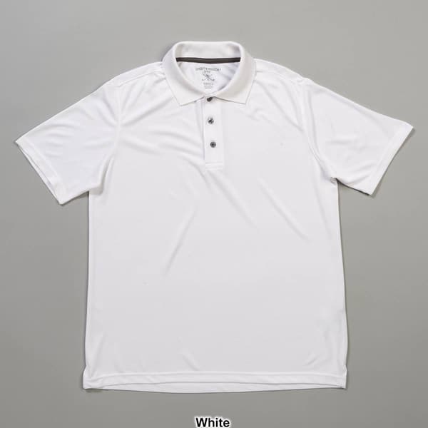 Mens Cross &amp; Winsor® Cross Rice Stitch Golf Polo