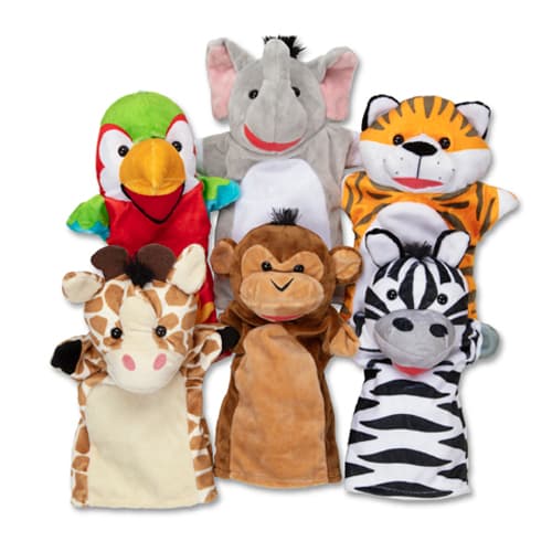 Melissa &amp; Doug® Safari Puppet Set