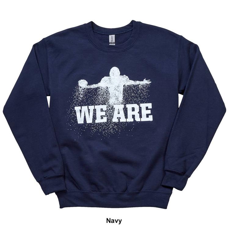 Mens We Are Dissolve Tailgate Crew Sweatshirt