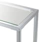 Convenience Concepts Nadia Glass Chrome Entryway Hall Table - image 4
