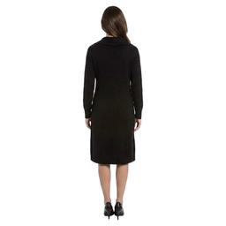 Womens BB Dakota Long Sleeve Hardware Sweater Dress