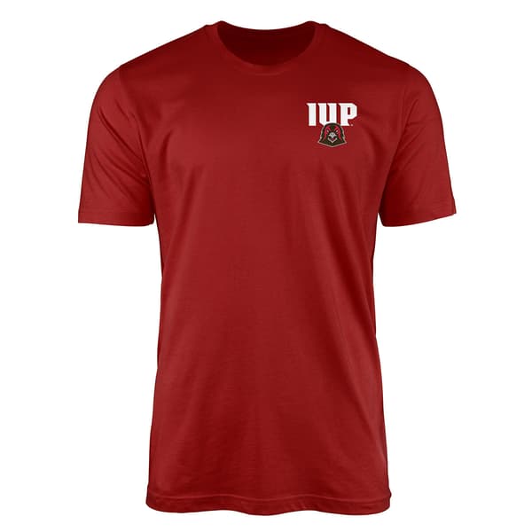 Mens IUP Front and Back Short Sleeve Tee