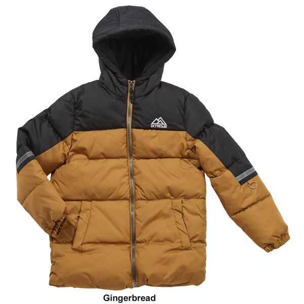 Boys &#40;8-20&#41; iXtreme Color Block Puffer Jacket