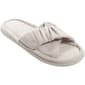 Womens Ella & Joy Ruched Terry Slide Slippers - image 1