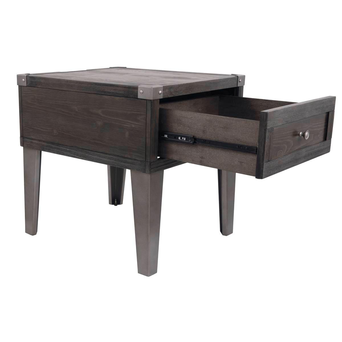 Signature Design by Ashley Todoe End Table with USB Ports