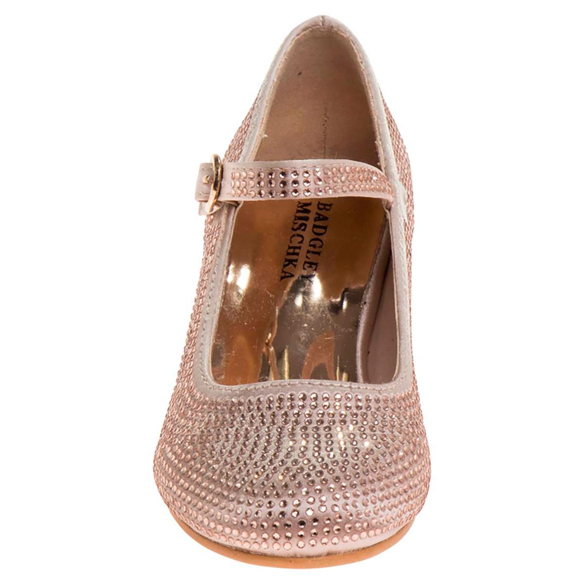 Big Girls Badgley Mischka Rhinestone Pumps