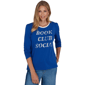 Petite Ruby Rd. Must Haves II Book Club Social Tee - image 1